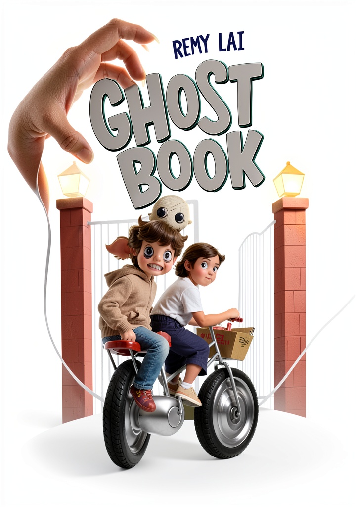 Child reading Henry Holt Children’s Horror Comic Book on a wooden desk