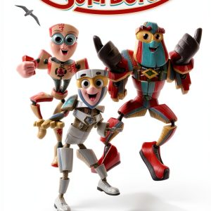 The Amazing Surfbots Kindle eBook by XYZ Kids Adventure Story-0