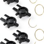 Paper Towel Dispenser Key 5 Pack 3-in-1 Stainless Steel Ring BOXOB-0