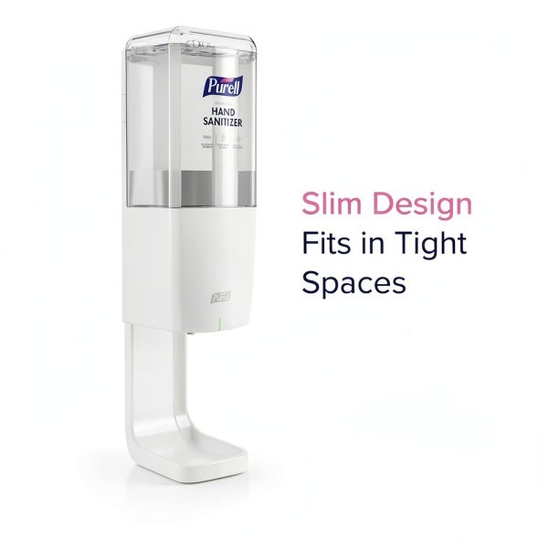 PURELL ES10 Automatic Hand Sanitizer Dispenser, White, for 1200 mL PURELL ES10 Hand Sanitizer Refills (Pack of 1 Dispenser, Refills Sold Separately) - 8320-E1-5