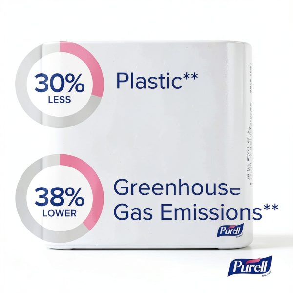 PURELL ES10 Automatic Hand Sanitizer Dispenser, White, for 1200 mL PURELL ES10 Hand Sanitizer Refills (Pack of 1 Dispenser, Refills Sold Separately) - 8320-E1-4
