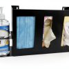 Steel Sanitizing Dispenser Stand QiaoYoubang Wall Organizer, Alloy-0