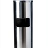GoodEarth steel floor stand wipe dispenser with 7-Gallon Trash Bin-0
