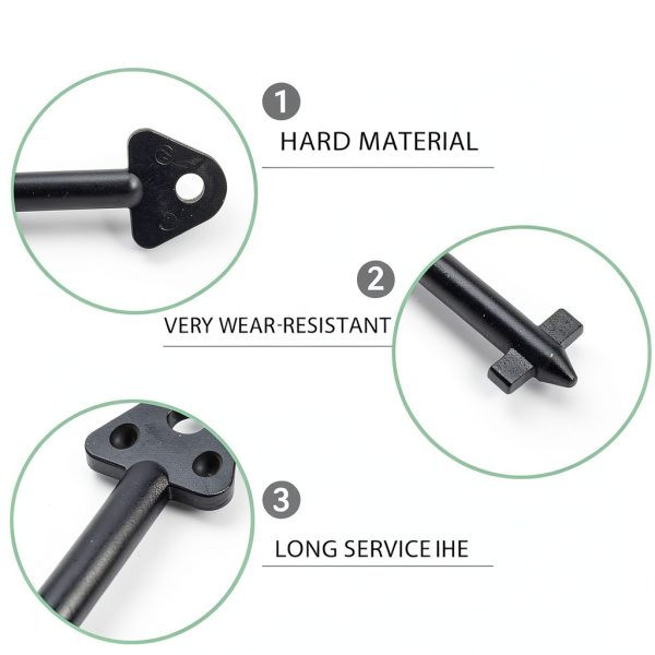 Paper Towel Dispenser Key OLAWIS 770767 4‑Pack for Kimberly Clark-2
