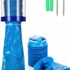 Wall Mount Vomit Bag Dispenser Xozeooeu 25 Blue Medical-Grade Bags-0