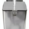 Stainless Steel Wall Mount Wipe Dispenser (Square) - Fits Sanitizing and Disinfecting Wipe Refill Rolls - Perfect for Gyms, Fitness Clubs, Schools, Hotels, Commercial Facilities-0