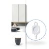 Toilet Tissue Dispenser Key OLAWIS White for GP Jumbo & Vista-3