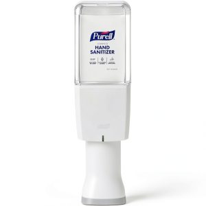PURELL ES10 Automatic Hand Sanitizer Dispenser, White, for 1200 mL PURELL ES10 Hand Sanitizer Refills (Pack of 1 Dispenser, Refills Sold Separately) - 8320-E1-0