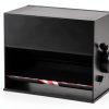 Straw Dispenser EMS Mind Reader Black 8.5L x 5W x 6.5H 250-0
