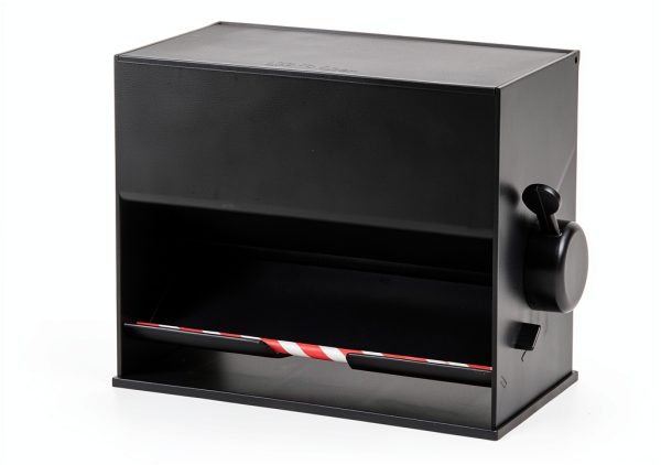 Straw Dispenser EMS Mind Reader Black 8.5L x 5W x 6.5H 250-0