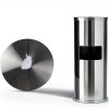 GoodEarth steel floor stand wipe dispenser with 7-Gallon Trash Bin-2