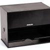 Straw Dispenser EMS Mind Reader Black 8.5L x 5W x 6.5H 250-2