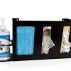 Steel Sanitizing Dispenser Stand QiaoYoubang Wall Organizer, Alloy-2