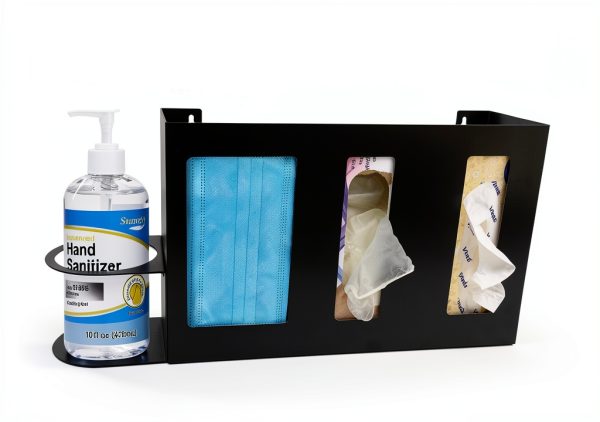 Steel Sanitizing Dispenser Stand QiaoYoubang Wall Organizer, Alloy-2