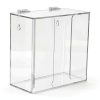 Face Mask Dispenser Box Holder Acrylic Case with Lid by Aphbrada-5