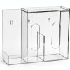 Face Mask Dispenser SEANADO Three Compartment Clear Wall or Tabletop-1