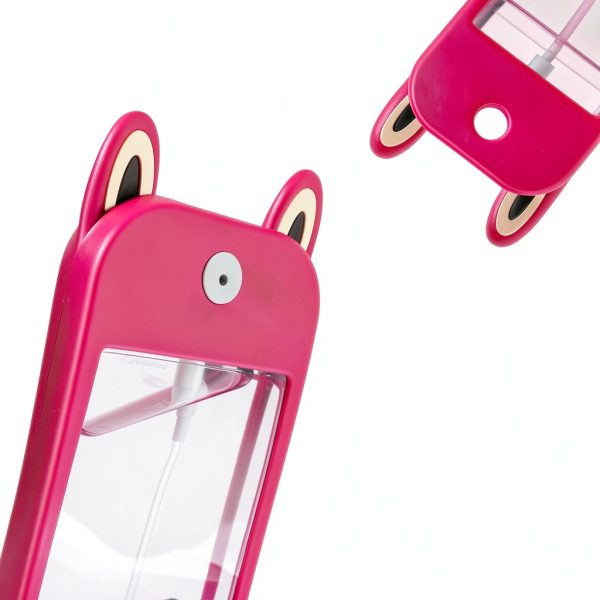 Silicone Case for Touchland Hand Sanitizer 4Pcs Pack Keychain 1 Fl Oz-4