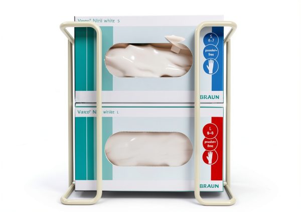 Disposable Glove and Facial Tissue Wire Rack Safety Supply Mart-0