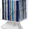 Facial Tissue Box Holder for Wall, Under Cabinet or Desk, RV, Bathroom, Small Spaces - Acrylic Wall Mounted Square Box Dispenser, Face Down or Sideways in Tight Areas-2