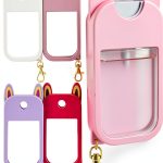 Silicone Case for Touchland Hand Sanitizer 4Pcs Pack Keychain 1 Fl Oz-0