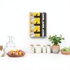 PERFORMORE Large Disposable Glove and Facial Tissue Wire Rack - Glove Box Holder, Medical Glove Holder, Holds Up To 3 Boxes, Hygiene Dispenser, Wall Mount Design With Mounting Accessories Included-6