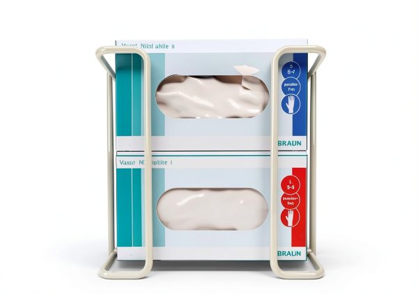 Disposable Glove and Facial Tissue Wire Rack Safety Supply Mart-3