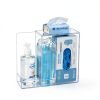 Face Mask Dispenser SEANADO Three Compartment Clear Wall or Tabletop-6
