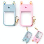 MEMOVAN Protective Silicone Case Compatible with Touchland Hand Sanitizer Spray Case Holder with Keychain Compatible with TouchLand Mist Hand Sanitizer Spray Accessory Travel Cover Sleeve-2PCS-0