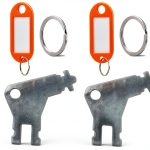 Commercial-Grade Universal Dispenser Key by Femory 2 Pack Metal-0