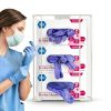Alpine Glove Holder Wall Mount Metal Dispenser for Gloves, Black-5