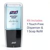 PURELL ES10 Soap Starter Kit Graphite Dispenser 1200 mL Foam Refill-1
