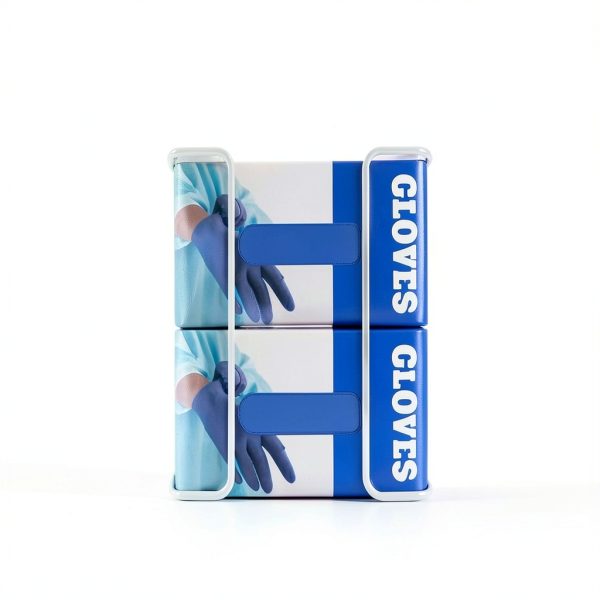Disposable Glove and Facial Tissue Wire Rack Safety Supply Mart-4