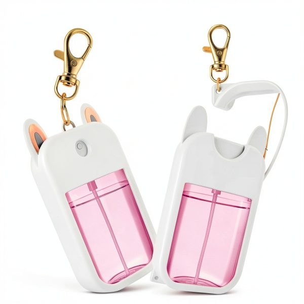 Silicone Case for Touchland Hand Sanitizer 4Pcs Pack Keychain 1 Fl Oz-1