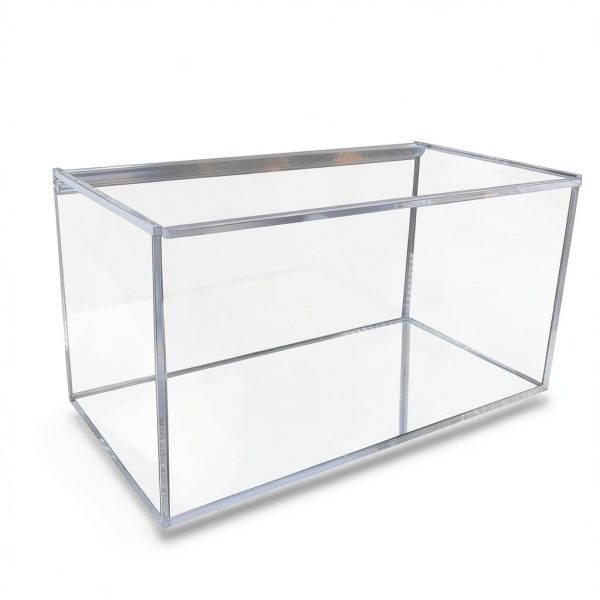 Face Mask Dispenser Koemehr Acrylic Box Lift Up Lid for Home Office-2