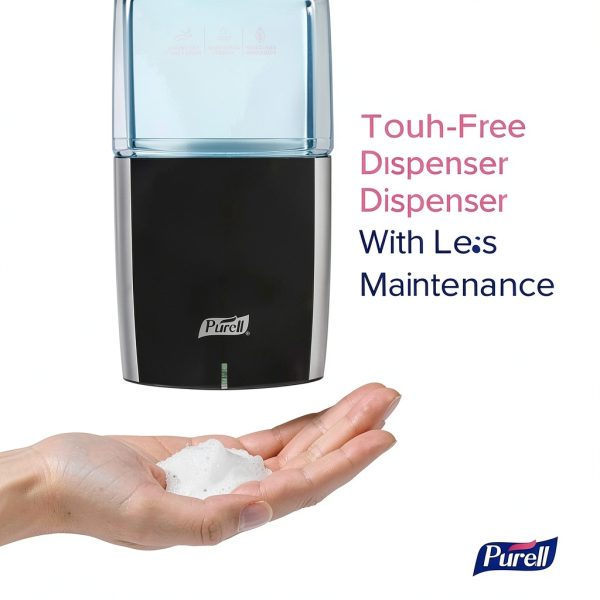 PURELL ES10 Soap Starter Kit Graphite Dispenser 1200 mL Foam Refill-2