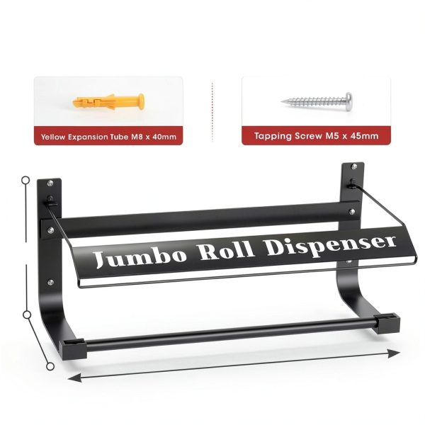 Wall Mounted Wiper Dispenser Hazztoll Jumbo Paper Towel 69-5