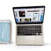Face Mask Dispenser Koemehr Acrylic Box Lift Up Lid for Home Office-8