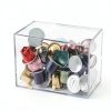 Face Mask Dispenser Koemehr Acrylic Box Lift Up Lid for Home Office-1